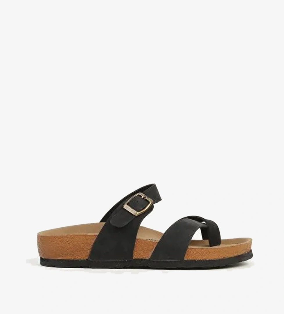 Pierre Cardin Siyah Kadın Terlik PC-7547 - Görsel 1