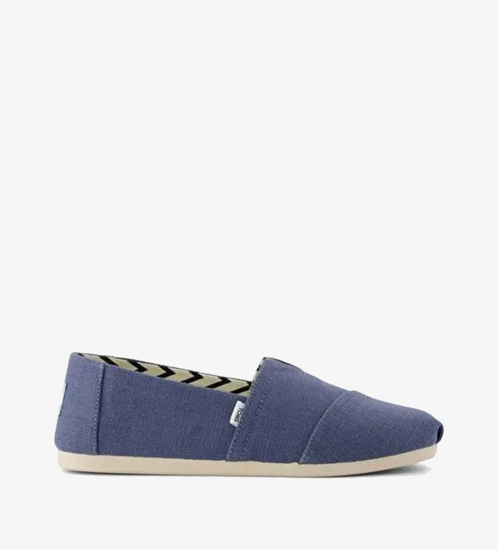 Toms Gece Mavisi Toms Espadril Keten