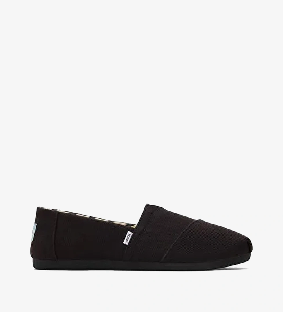 Toms Siyah Toms Espadril Keten