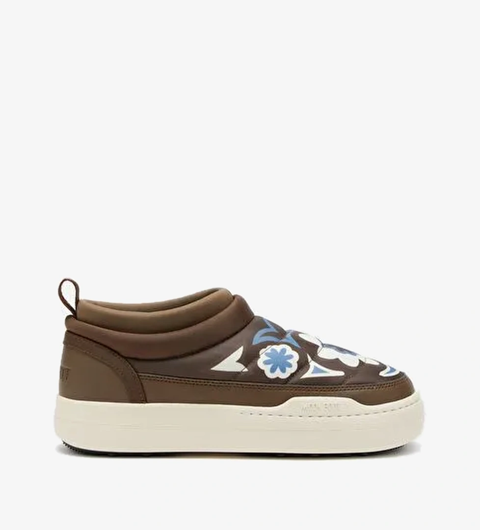 Kadın Sneaker ( Günlük) 80D2470030-MH07 Moon Boot Park Soft Flower Brown/Elephant Grey - Görsel 1