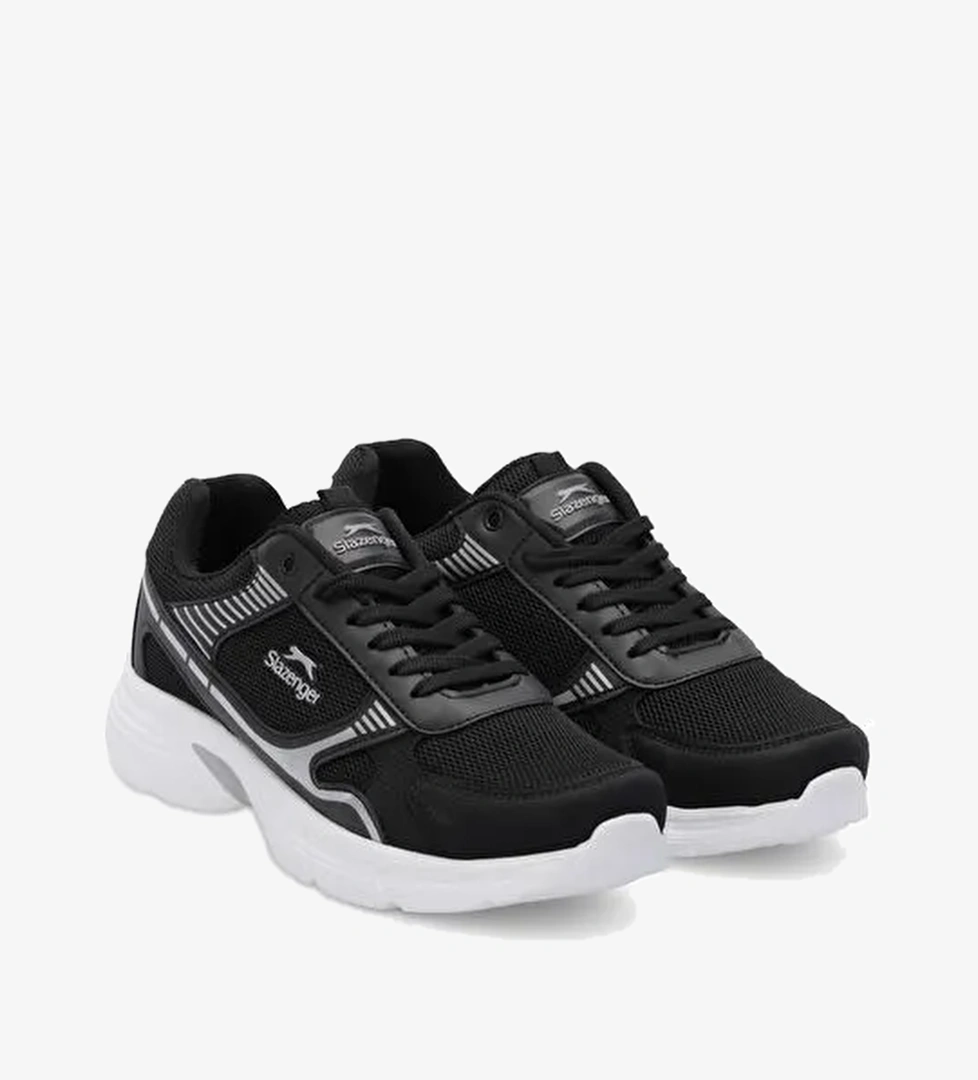 Slazenger MIRAGE I Erkek Koşu &amp; Yürüyüş Ayakkabı Siyah / Beyaz - Görsel 1