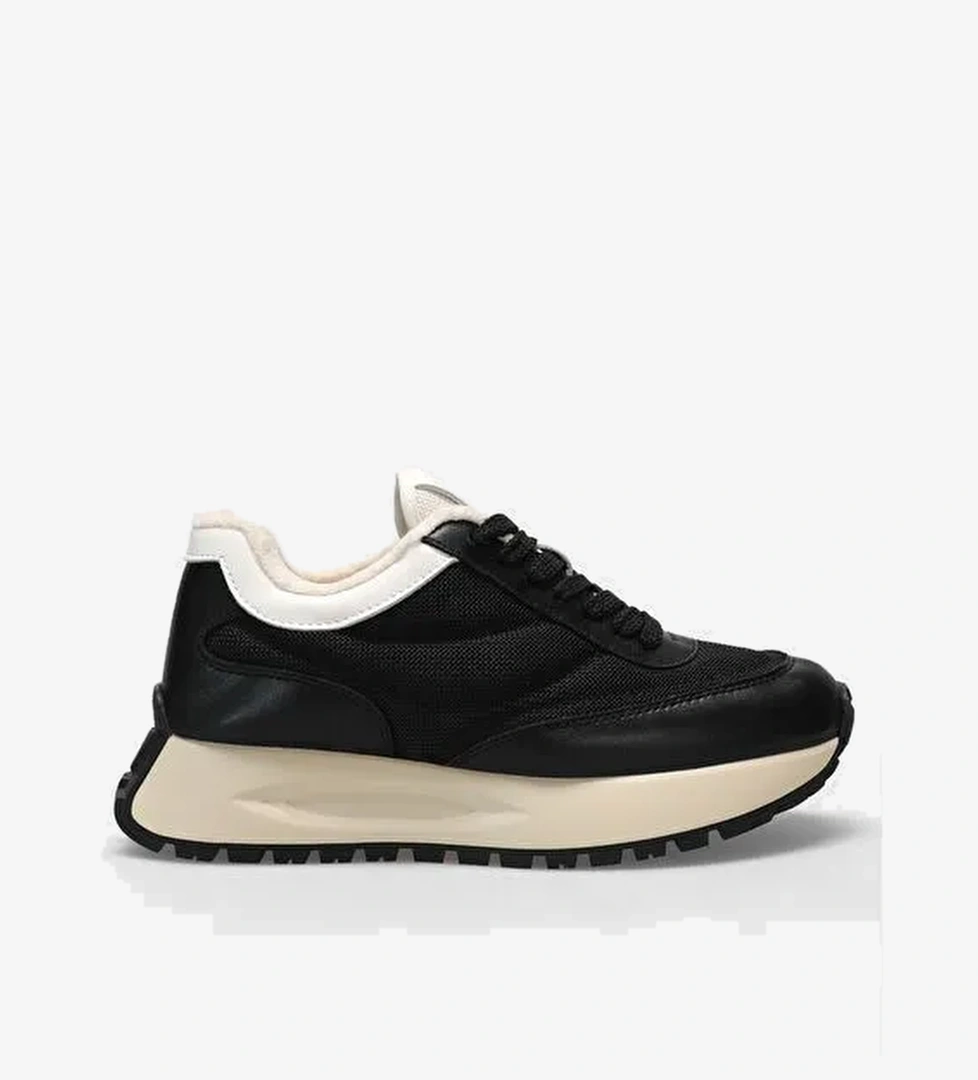 Sıa Kadın Sneaker Ayakkabı Siyah - Görsel 1