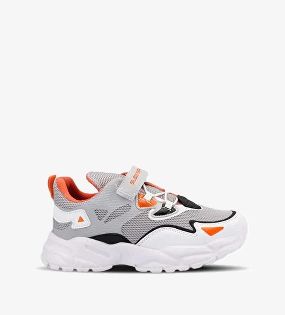 Slazenger KAJAL I Kız Çocuk Sneaker Ayakkabı Gri / Beyaz - Görsel 1
