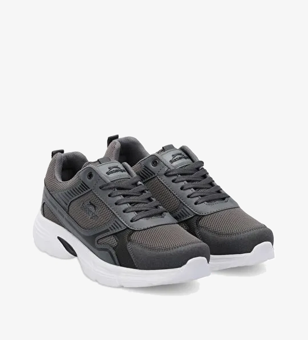 Slazenger MIRAGE I Büyük Beden Erkek Koşu & Yürüyüş Ayakkabı Koyu Gri