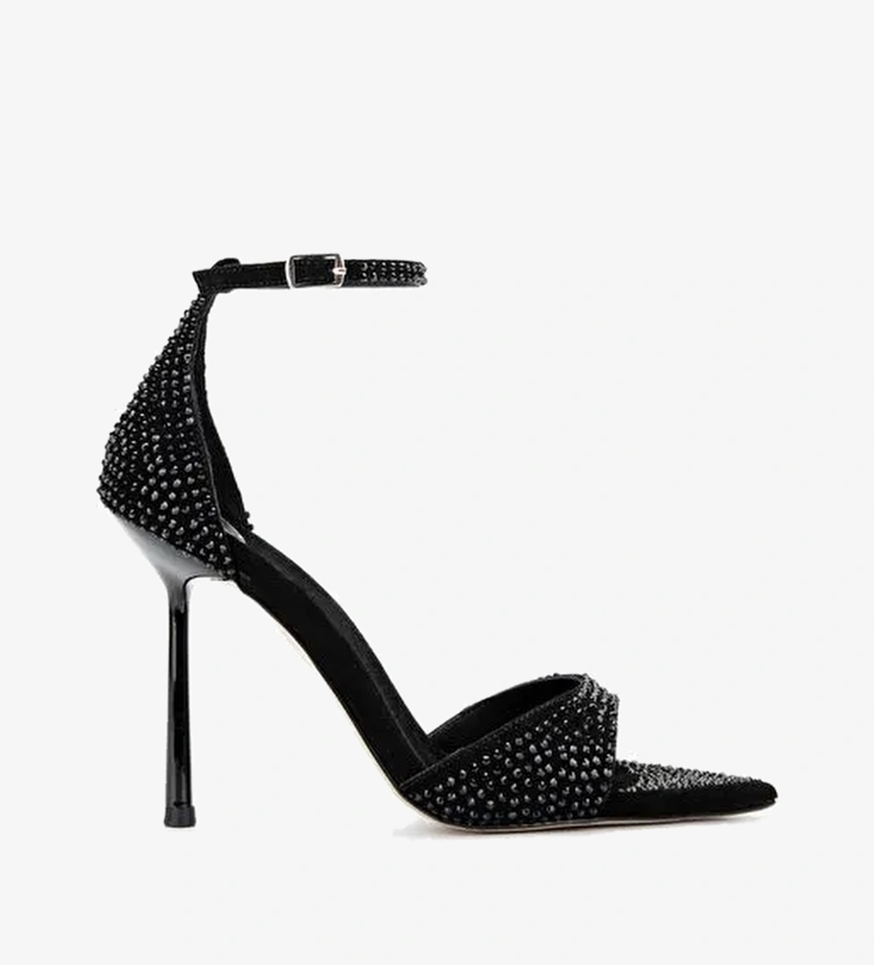 Valmenti Kadın Siyah Topuklu Ayakkabı - Görsel 1