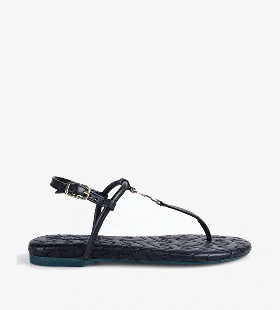 Patrizia Pepe Patrizia Pepe Siyah Kadın Deri Sandalet 8X0020L048K103 model görseli