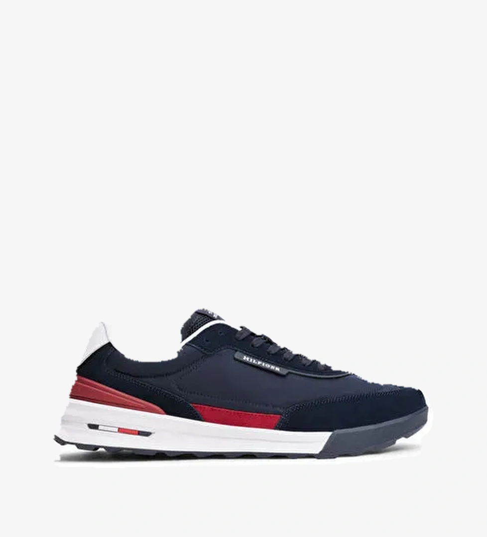 Tommy Hilfiger Tommy Hilfiger Lacivert Ekru Erkek Sneaker Retro Runner Nylon Mix model görseli