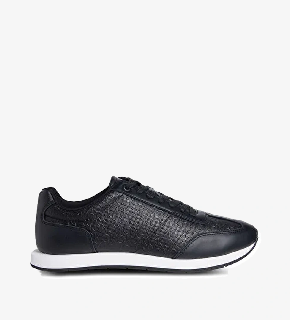 Calvin Klein Calvin Klein Siyah Erkek Sneaker LOW PROF RUNN LACEUP MONO model görseli