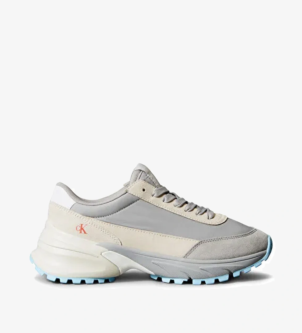 Calvin Klein Gri Kadın Deri Sneaker YW0YW01852