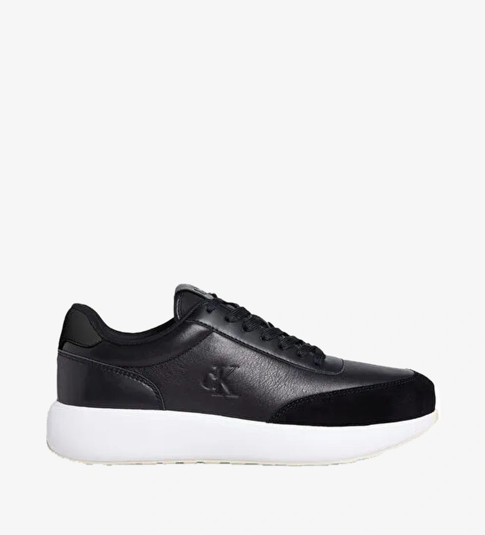 Calvin Klein Calvin Klein Siyah Erkek Sneaker ATHLEISURE RUNNER LACEUP LTH MIX model görseli