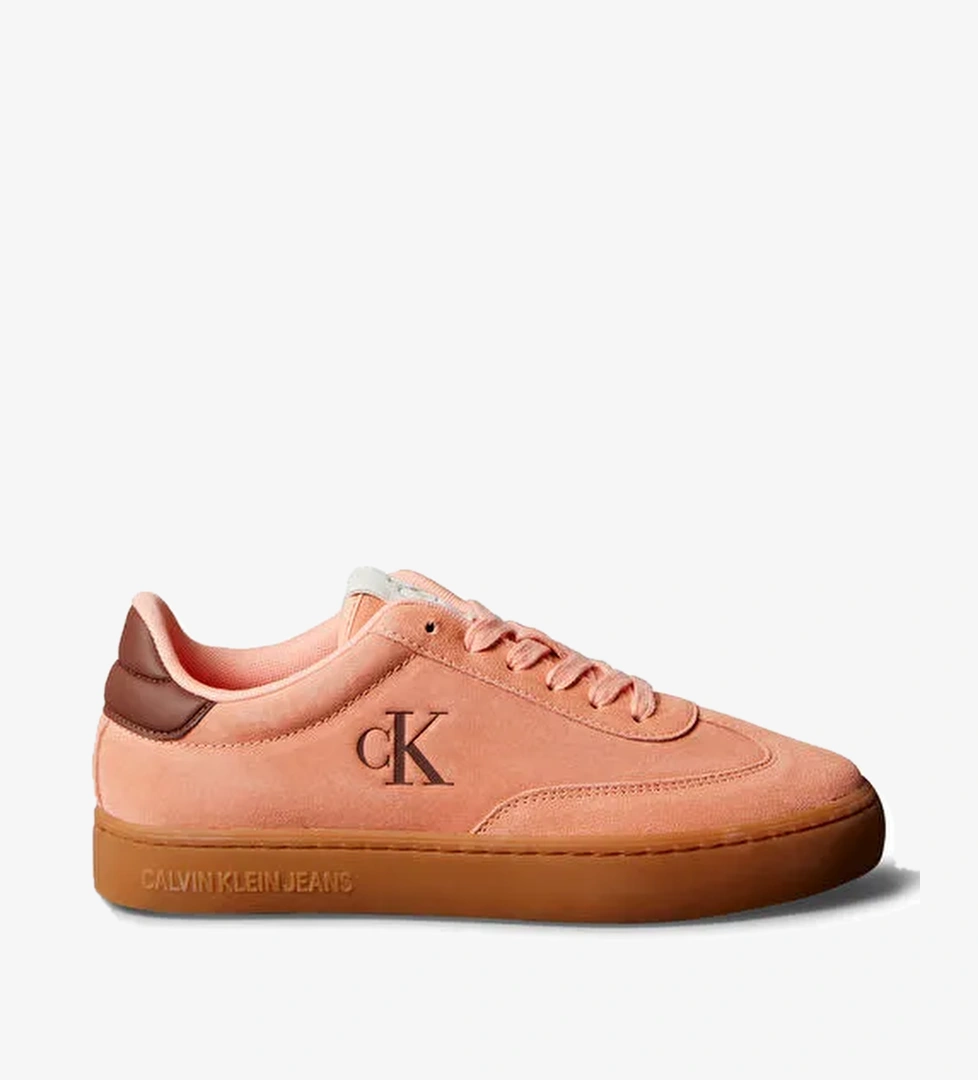 Calvin Klein Calvin Klein Turuncu Vizon Kadın Deri Sneaker Yw0yw01767 model görseli