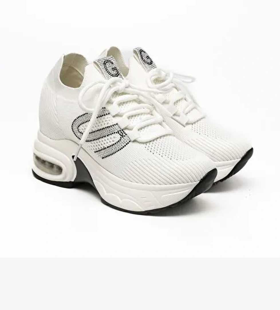 Kadın Spor 25Y300-1 BY Guja Beyaz - Görsel 1