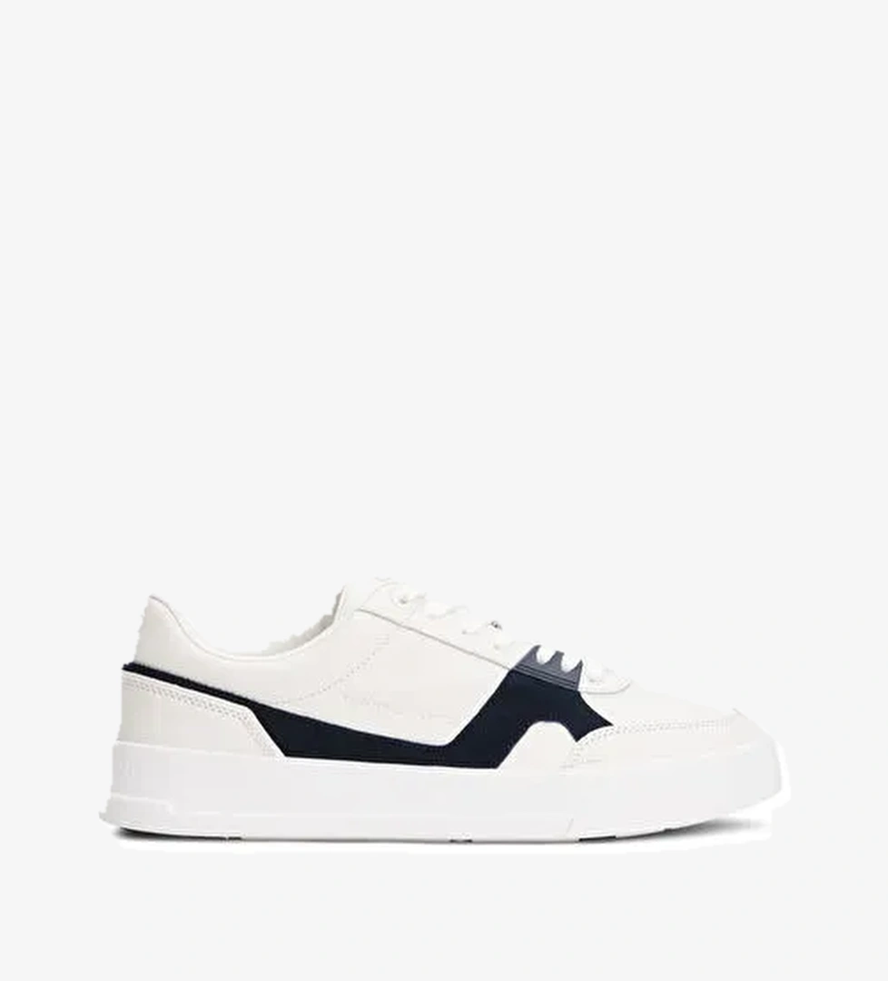 Tommy Hilfiger Tommy Hilfiger Beyaz Erkek Deri Sneaker TH COURT CRAFT LTH model görseli