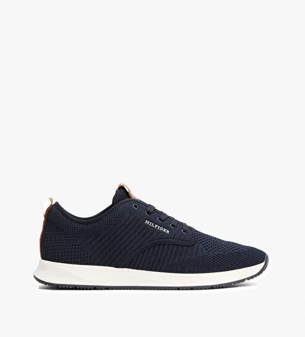 Tommy Hilfiger Lacivert Erkek Sneaker NEWPORT 3D PREMIUM KNIT - Görsel 1