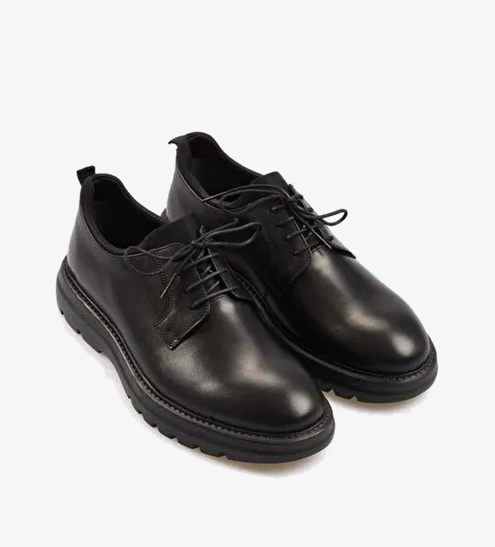 Kemal Tanca Hakiki Deri Erkek Günlük Ayakkabı 0218 - Görsel 1