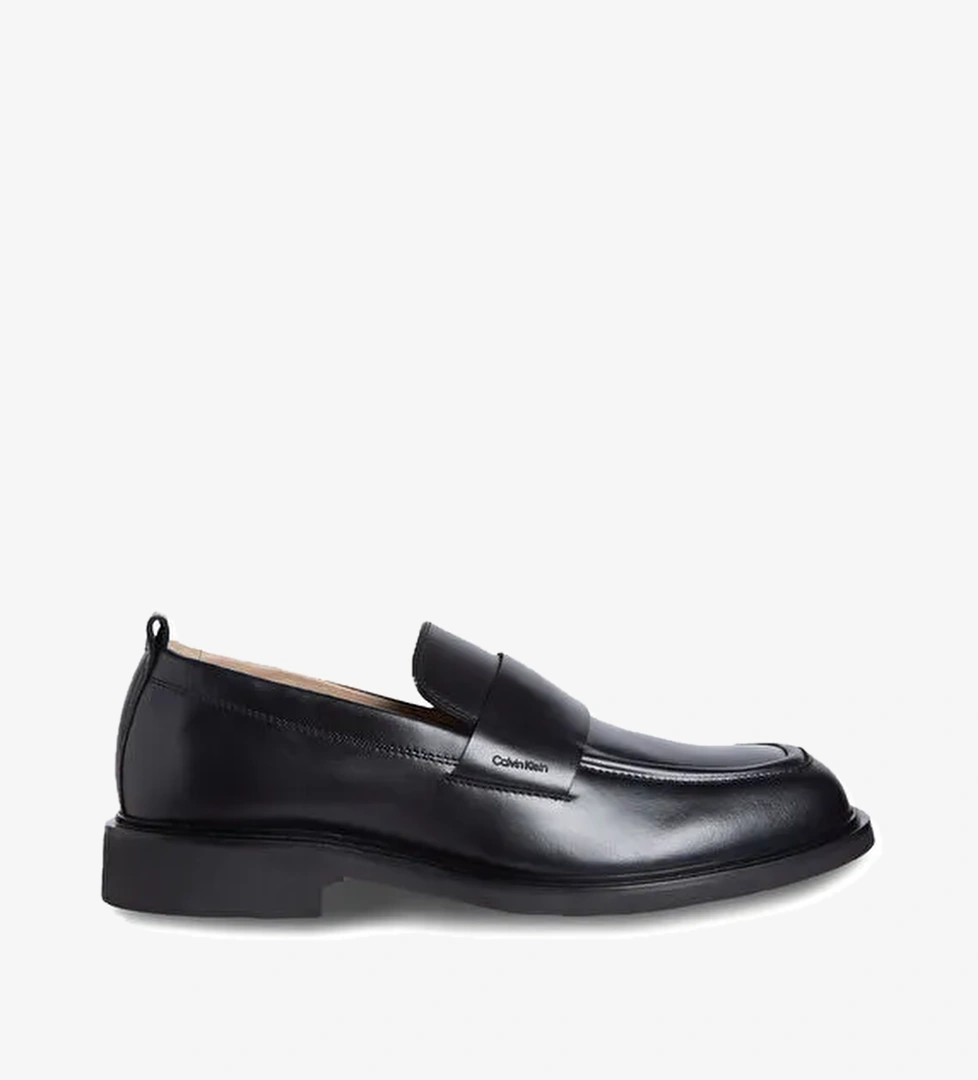 Calvin Klein Siyah Erkek Loafer SQ RUBBER LOAFER - Görsel 1