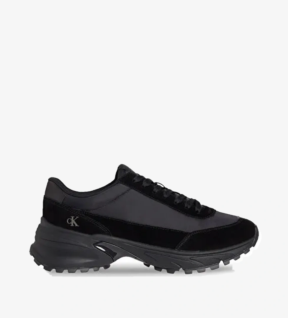 Calvin Klein Siyah Erkek Sneaker HIKE RUNNER CASUAL NY-SU - Görsel 1