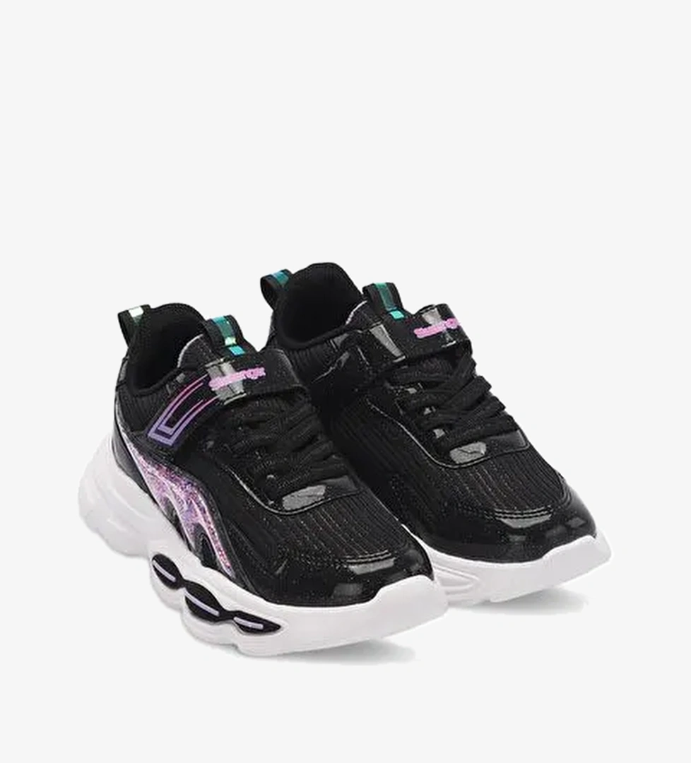 Slazenger NOELA Kız Çocuk Günlük Ayakkabı Siyah - Görsel 1