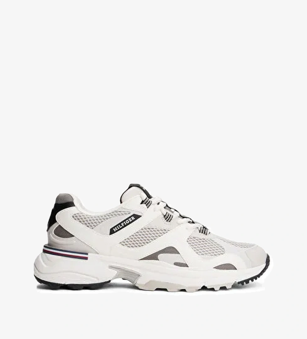 Tommy Hilfiger Tommy Hilfiger Gri Erkek Sneaker RUNNER TECH MIX model görseli