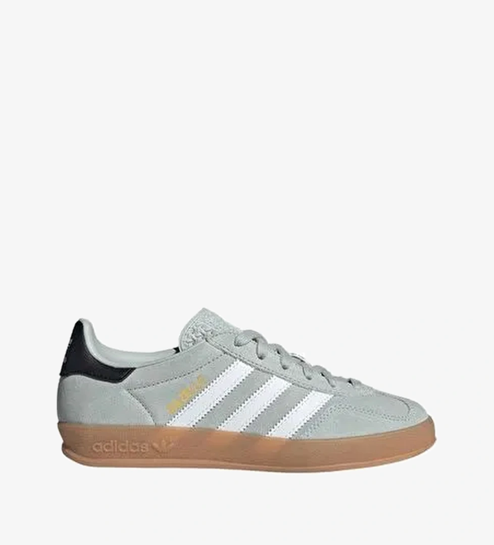 adidas Çocuk Gri Sneaker GAZELLE INDOOR J JP8764 - Görsel 1