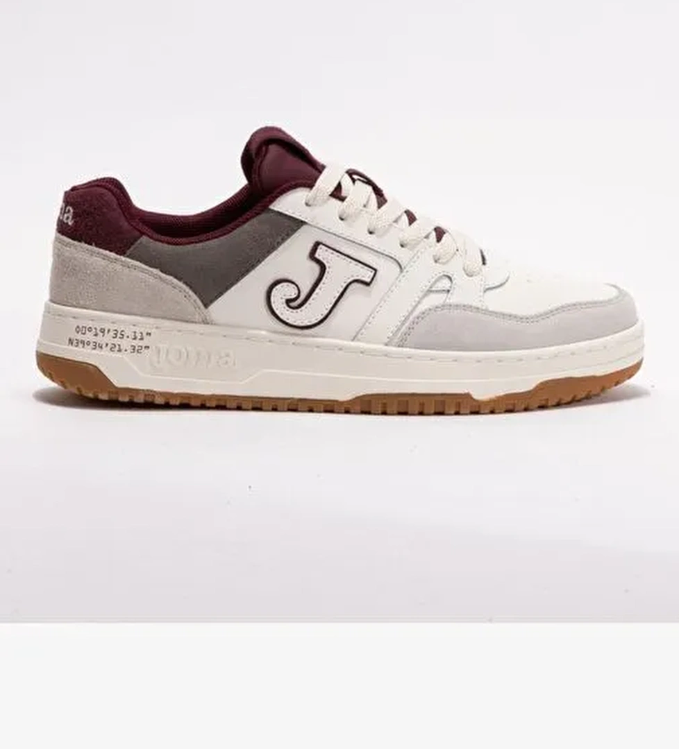 Joma C.Attica 2503 Erkek Günlük Spor Ayakkabı Bej Kırmızı - Görsel 1