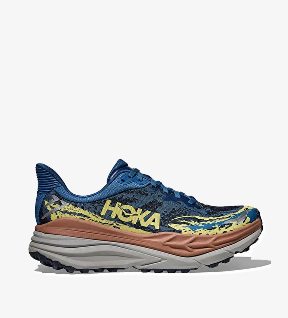 HOKA 1141530-FDM Stinson 7 Mavi Erkek Koşu Ayakkabısı - Görsel 1