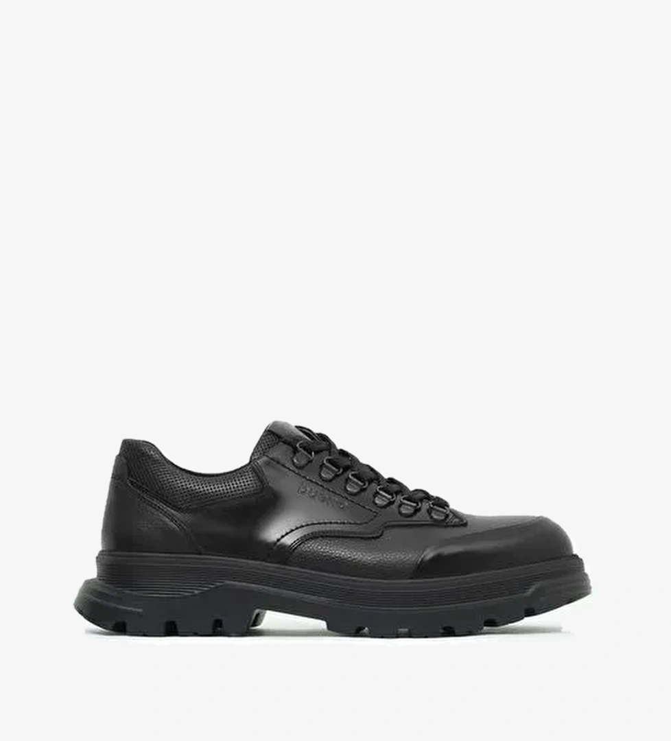 Bueno Shoes Siyah Açma-flotter Deri Erkek Klasik Ayakkabı 07ma24464275 - Görsel 1