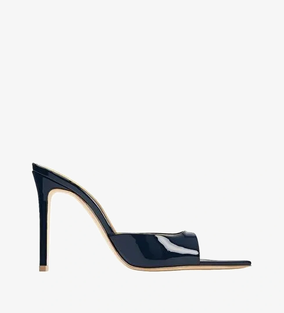 Jabotter Rosalia Rugan 10 Cm Topuklu Terlik - Görsel 1