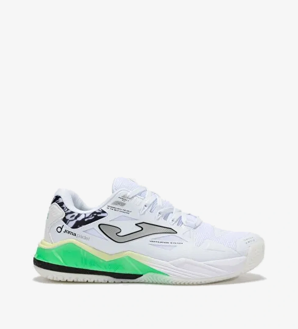 Joma SPIN 2502 Beyaz Siyah Tenis/Padel Ayakkabısı - Görsel 1