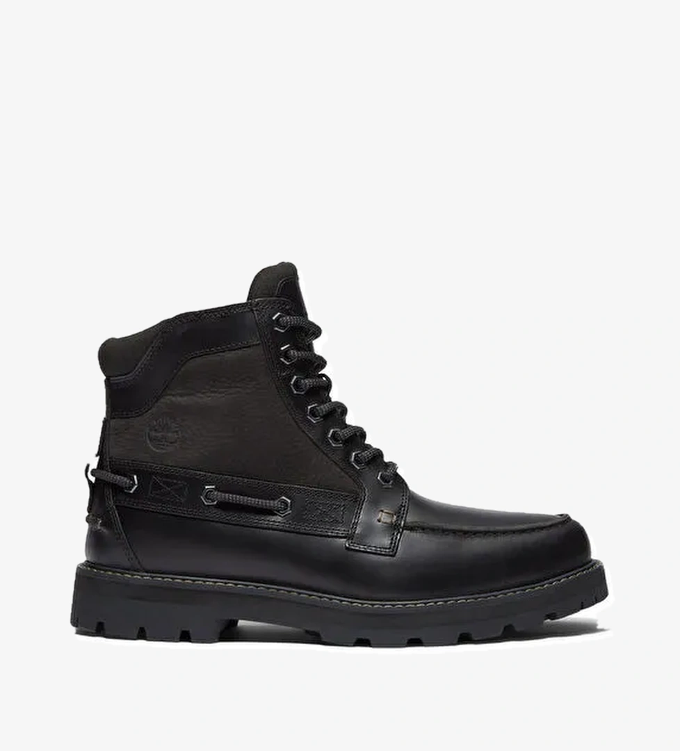 Timberland Siyah Erkek Deri Bot BRITTON ROAD MID LACE UP BOOT
