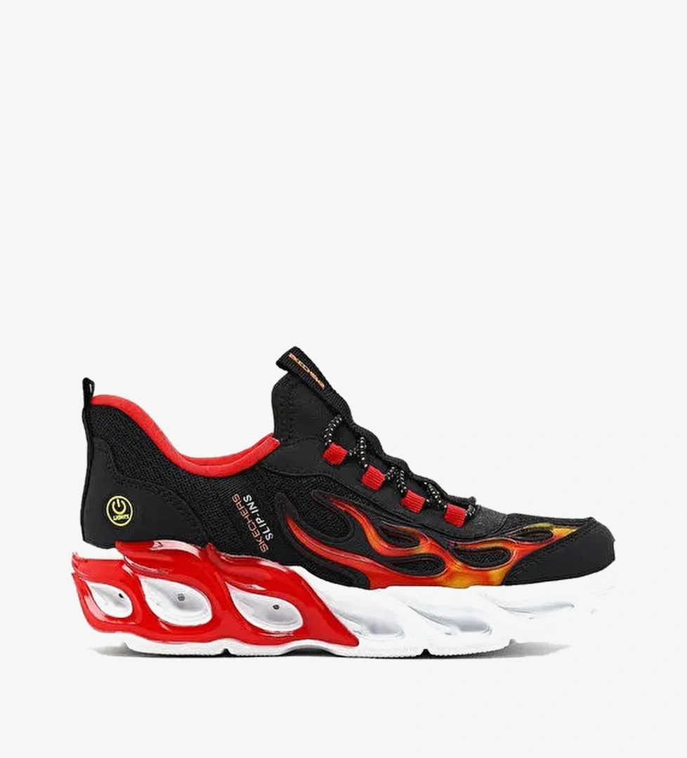 Skechers Siyah Kırmızı Skechers Thermo Flash