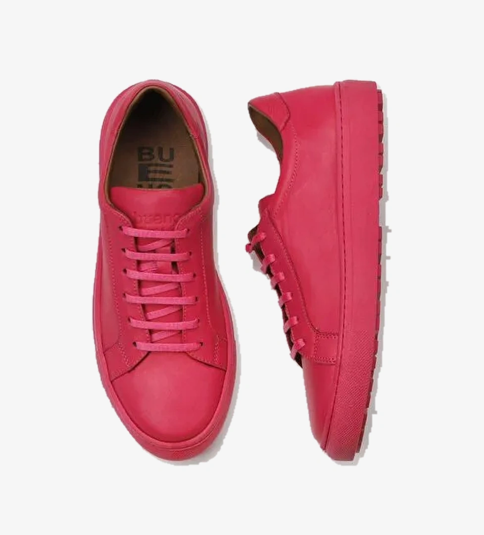 Bueno Shoes Fuşya Deri Kadın Günlük Ayakkabı 01wz7701 - Görsel 1