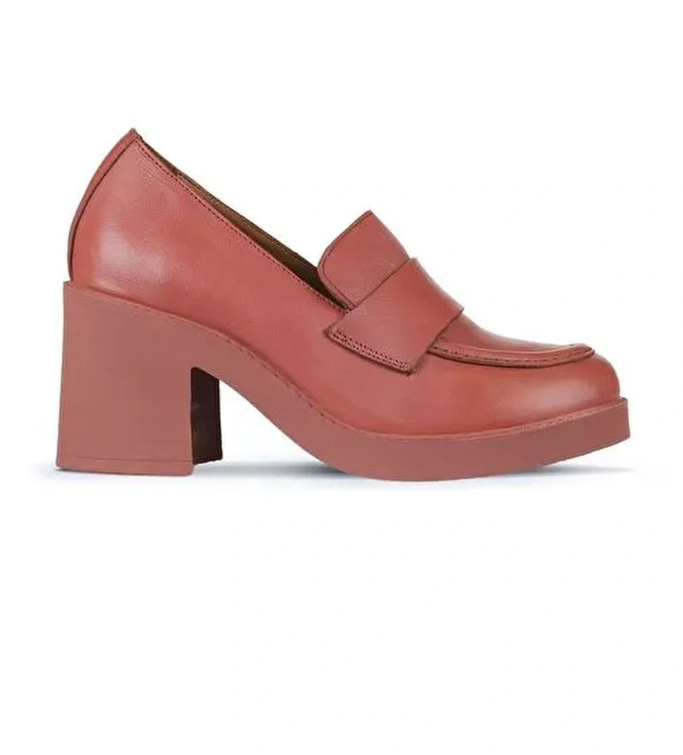 Bueno Bueno Shoes Pembe Deri Kadın Topuklu Ayakkabı 01wz7103 Boyner'de! Pembe - 1. görsel