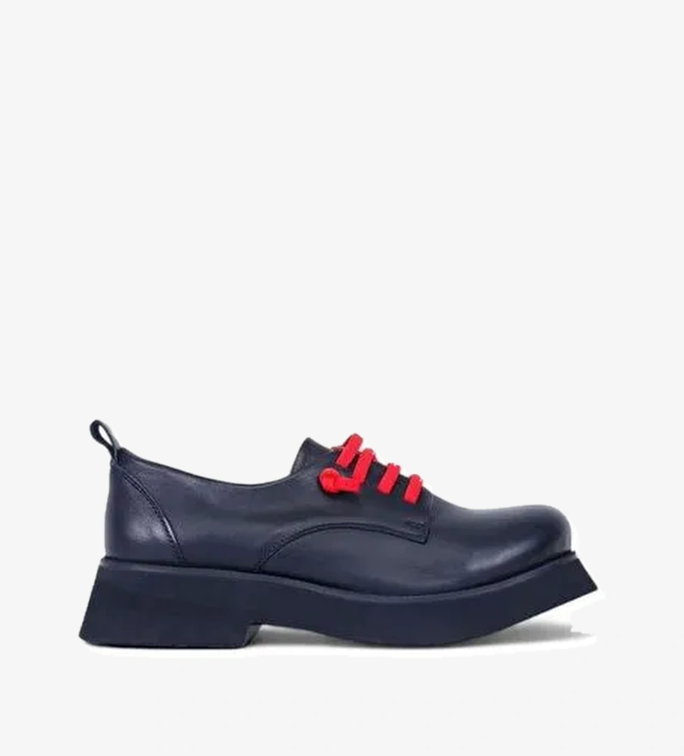 Bueno Shoes Kırmızı Deri Kadın Klasik Ayakkabı 01wr8804 - Görsel 1