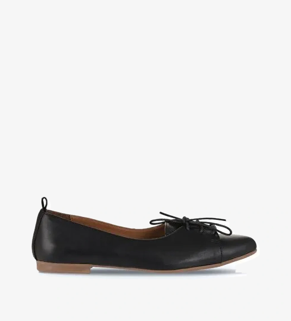 Bueno Shoes Siyah Deri Kadın Loafer 01wr3114 - Görsel 1