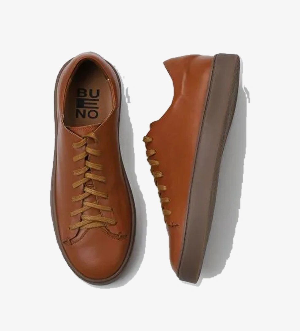 Bueno Shoes Taba Sofitel Deri Erkek Günlük Ayakkabı 10m50022 - Görsel 1