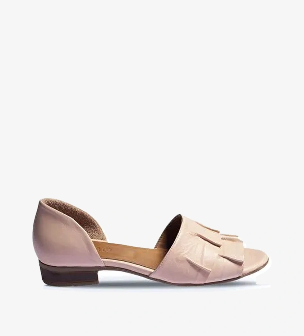 Bueno Shoes Pudra Deri Kadın Babet 01wn5100 - Görsel 1