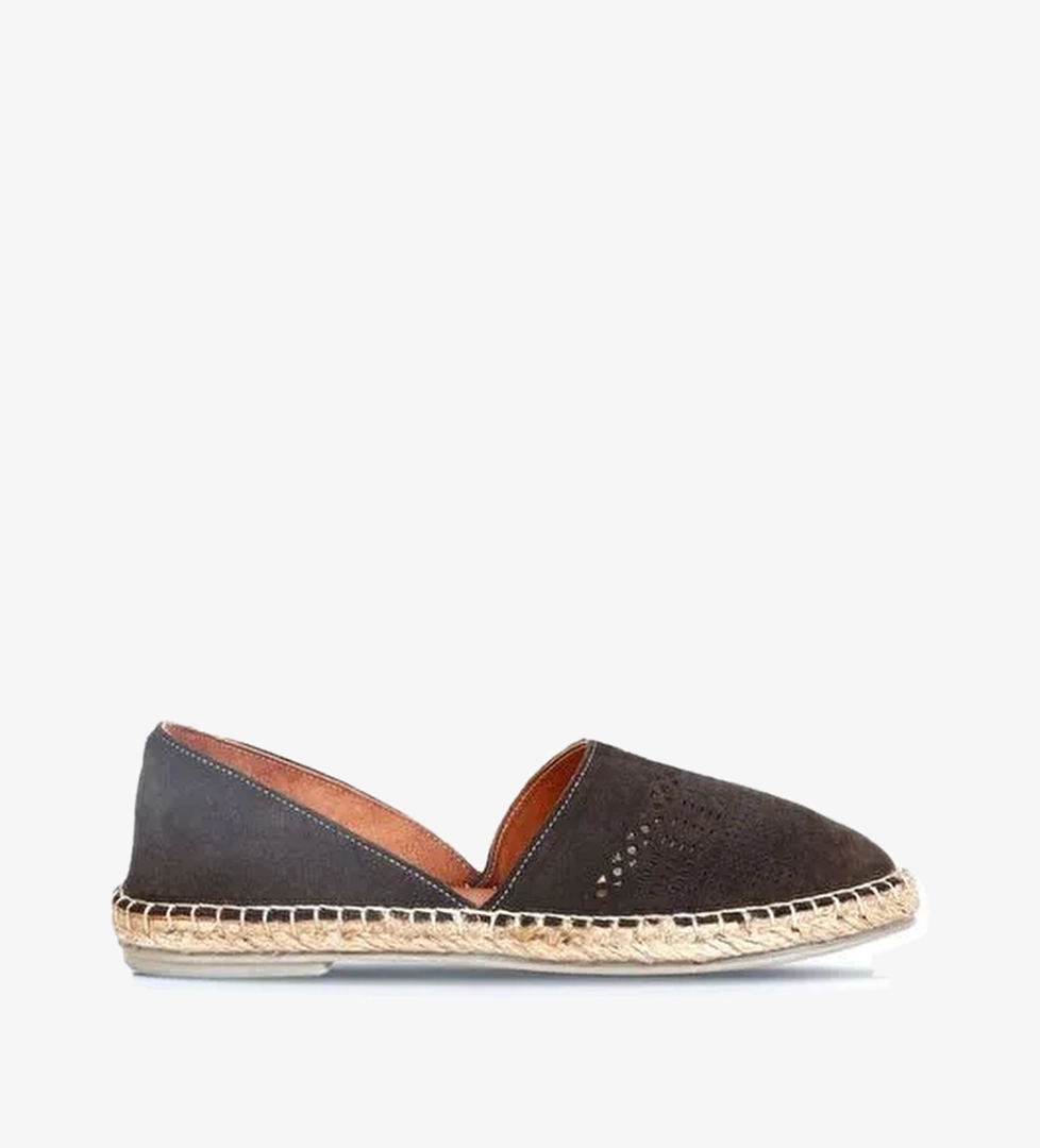 Bueno Shoes Haki Süet Kadın Espadril Ayakkabı 01wq2415 - Görsel 1