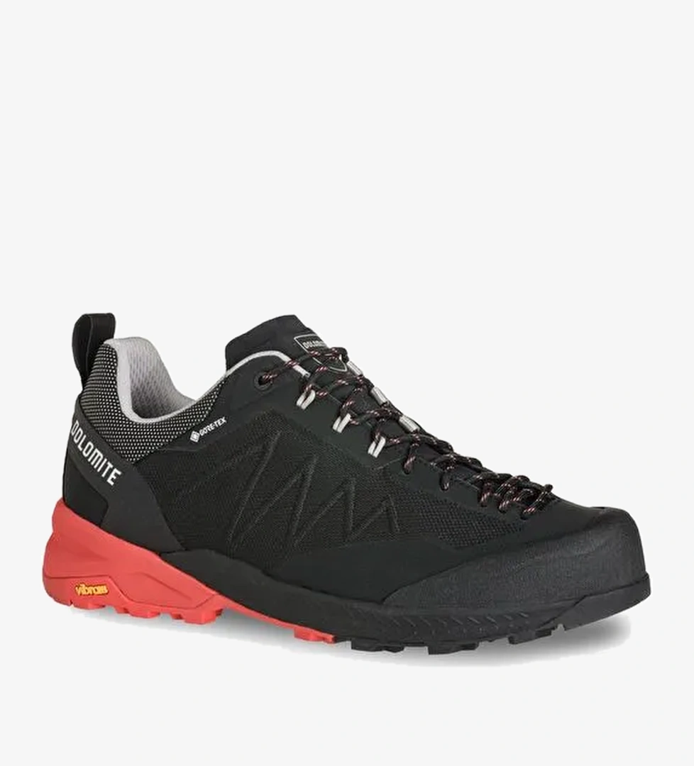 Dolomite Crodarossa Tech GTX Erkek Ayakkabı-KIRMIZI-SİYAH - Görsel 1