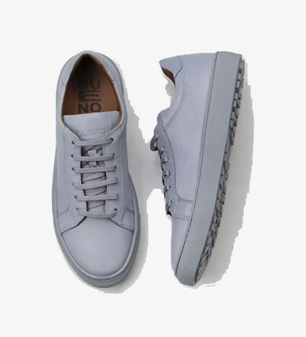 Bueno Shoes Mavi Deri Kadın Günlük Ayakkabı 01wz7701 - Görsel 1