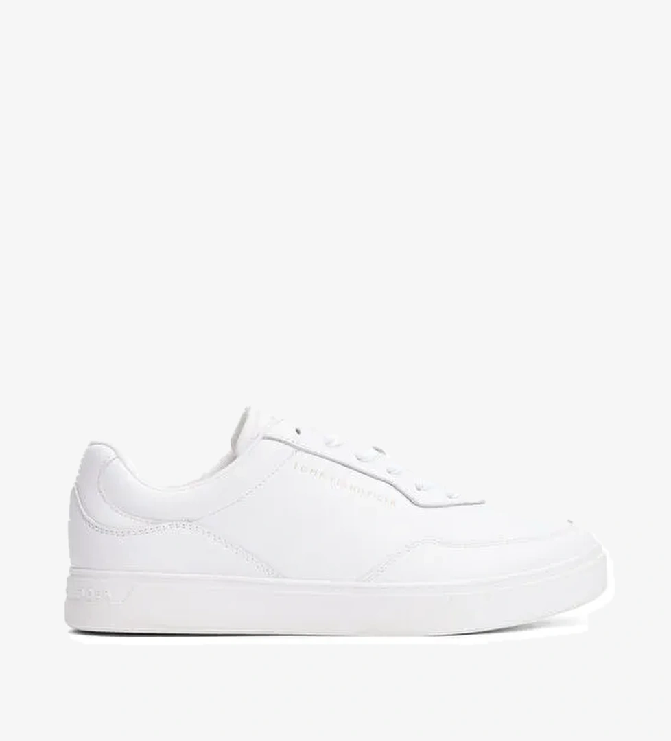 Tommy Hilfiger Beyaz Kadın Deri Sneaker FW0FW08689