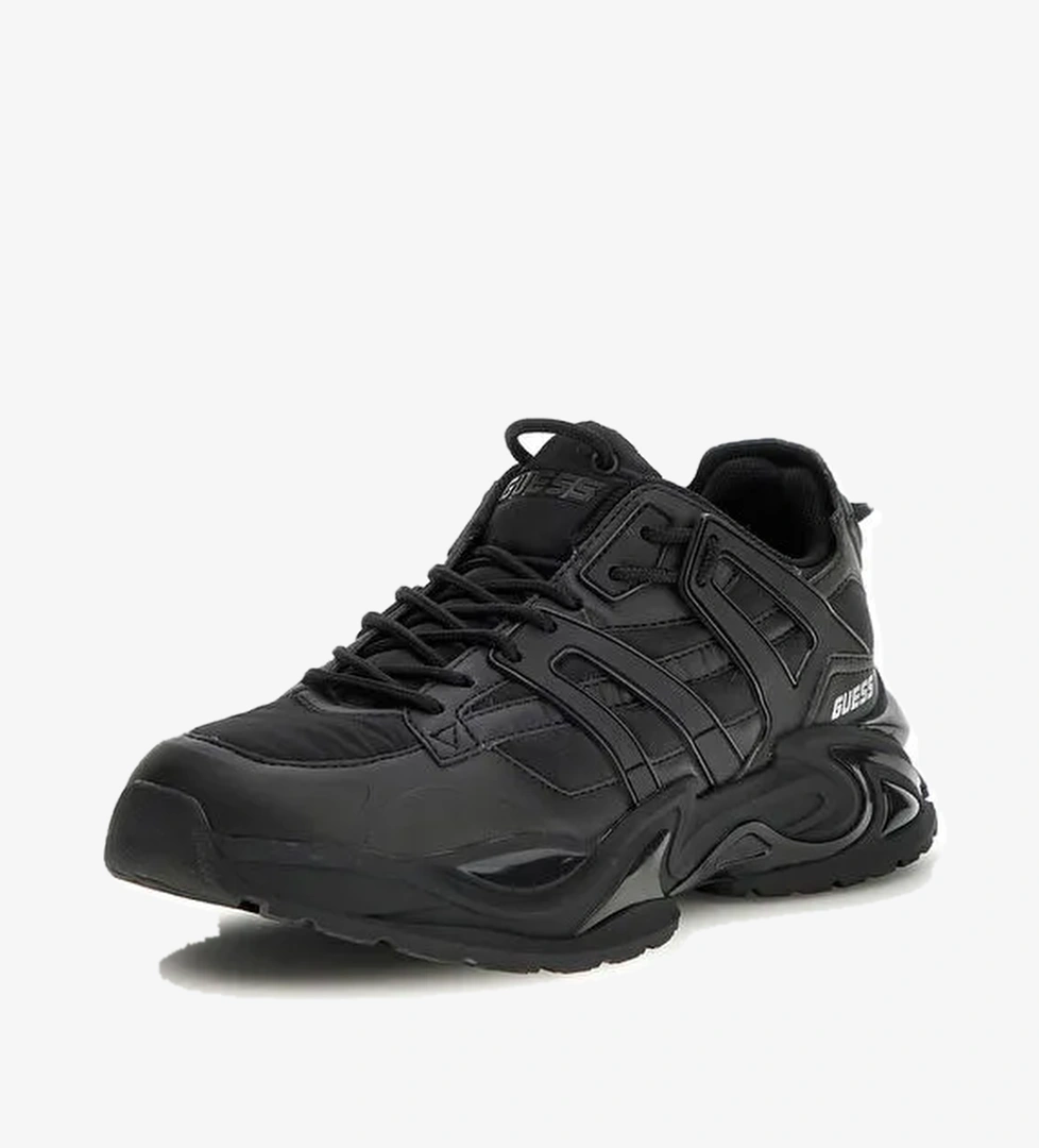 Guess Siyah Erkek Sneaker BELLUNA - Görsel 1