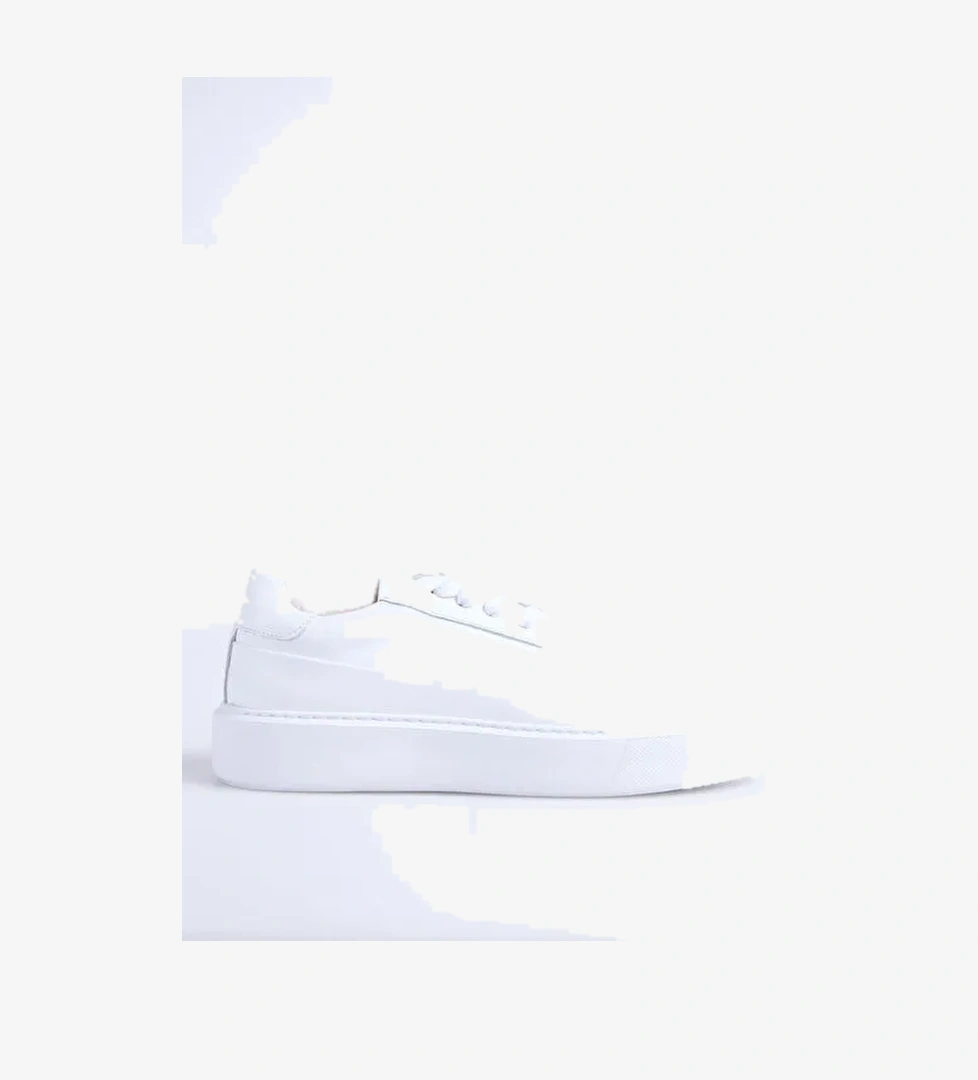 Fabrika Beyaz Erkek Deri Sneaker SEKA-LECTRA