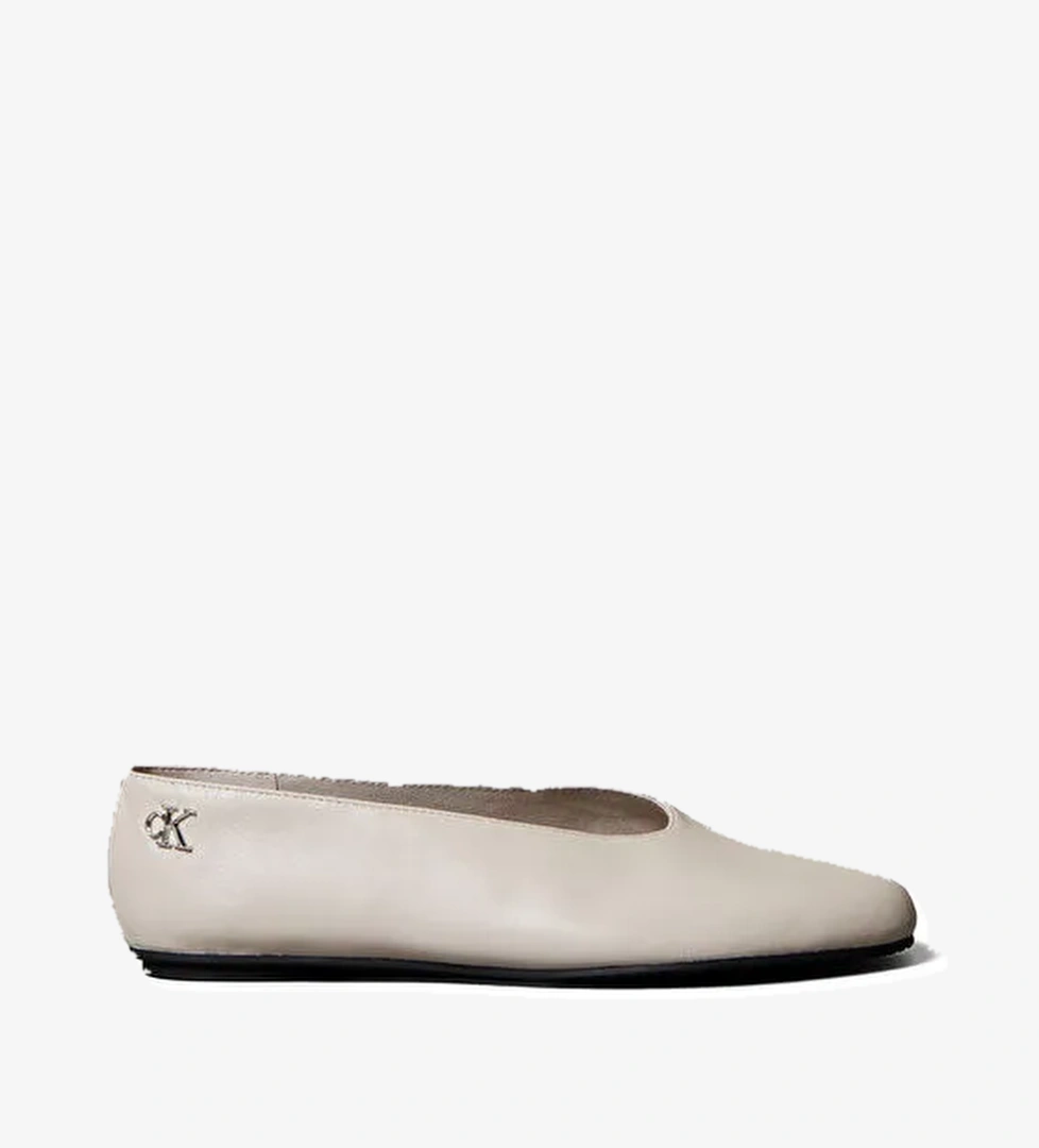 Calvin Klein Calvin Klein Vizon Kadın Deri Babet HW0HW02810PA8 model görseli