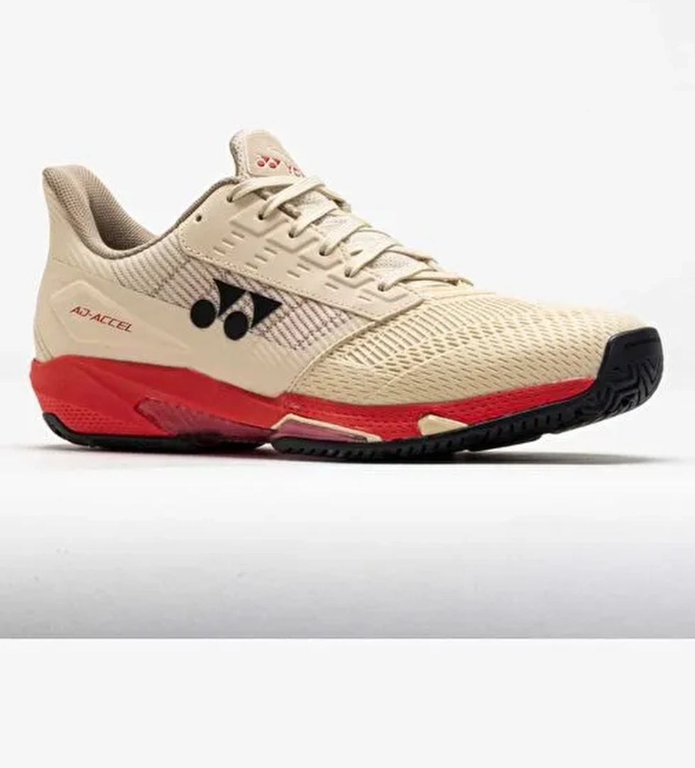 Yonex PC AD Accel Erkek Bej Tenis Ayakkabısı - Görsel 1