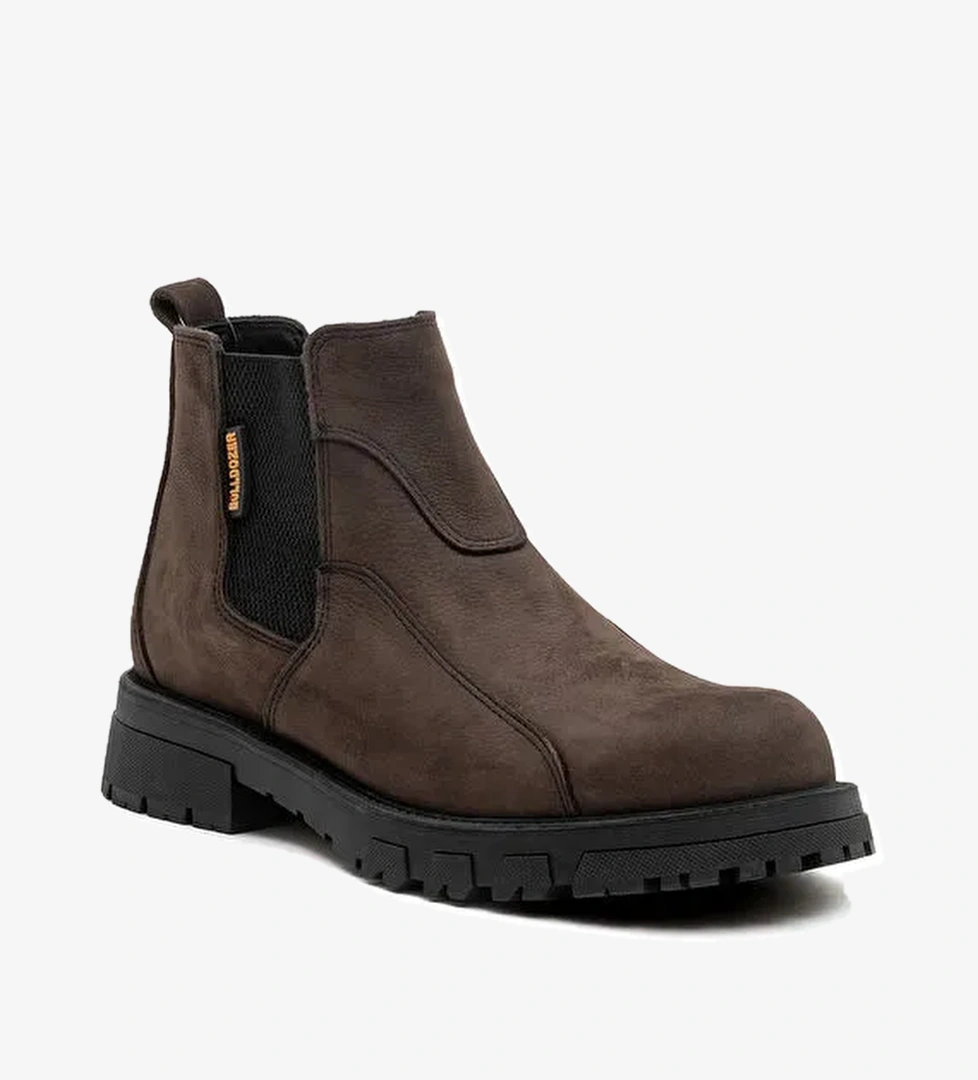 Bulldozer Antrasit Erkek Deri Bot BUL-260006 - Görsel 1