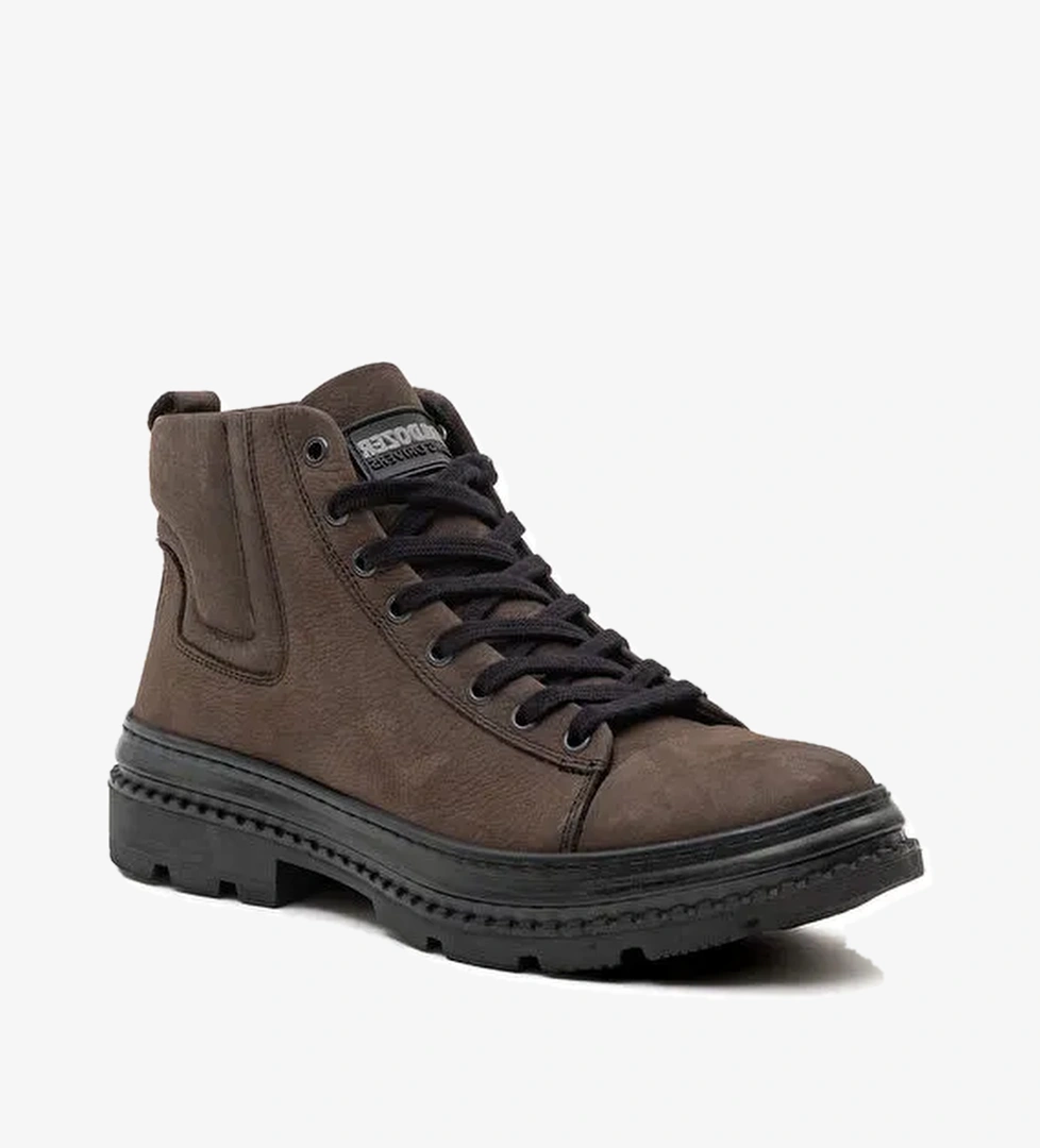 Bulldozer Antrasit Erkek Deri Bot BUL-220025 - Görsel 1