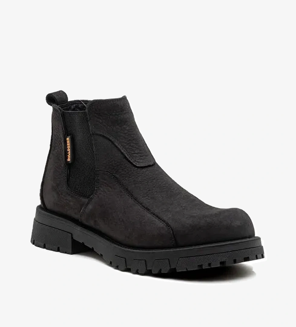 Bulldozer Siyah Erkek Deri Bot BUL-260006