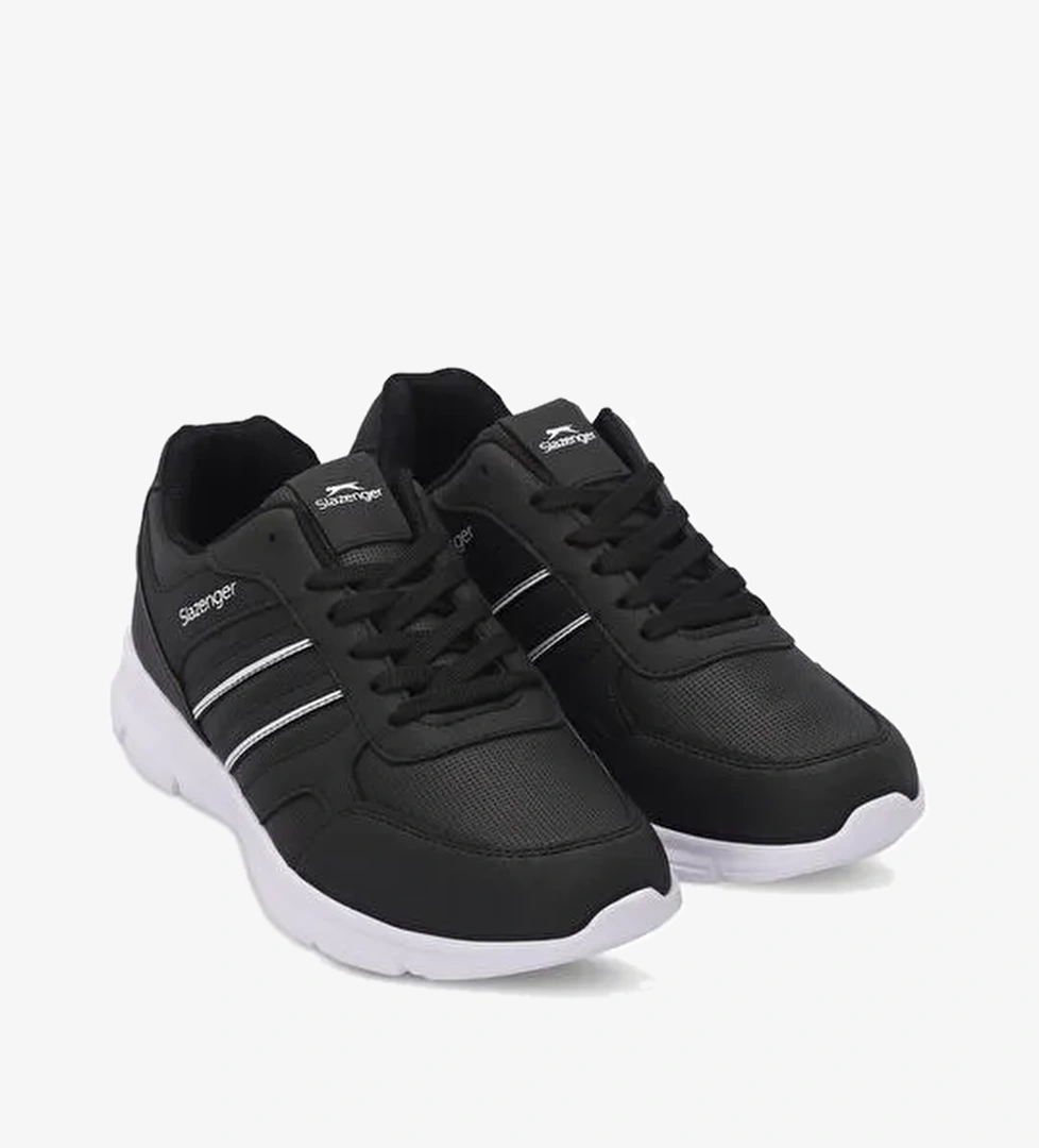 Slazenger ECKHARD I Erkek Sneaker Ayakkabı Siyah / Beyaz - Görsel 1