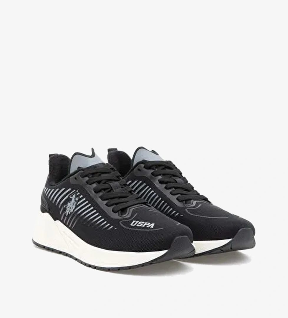 U.S. Polo Assn. Erkek Siyah Spor Ayakkabı 50293740-VR046 - Görsel 1